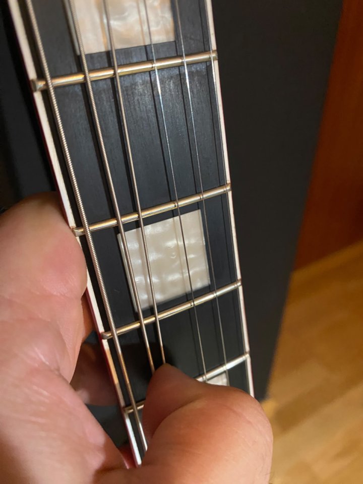Epiphone Les Paul Custom Widow Red Burst de segunda mano · Foto 5 de 7 · Araba · 750 €