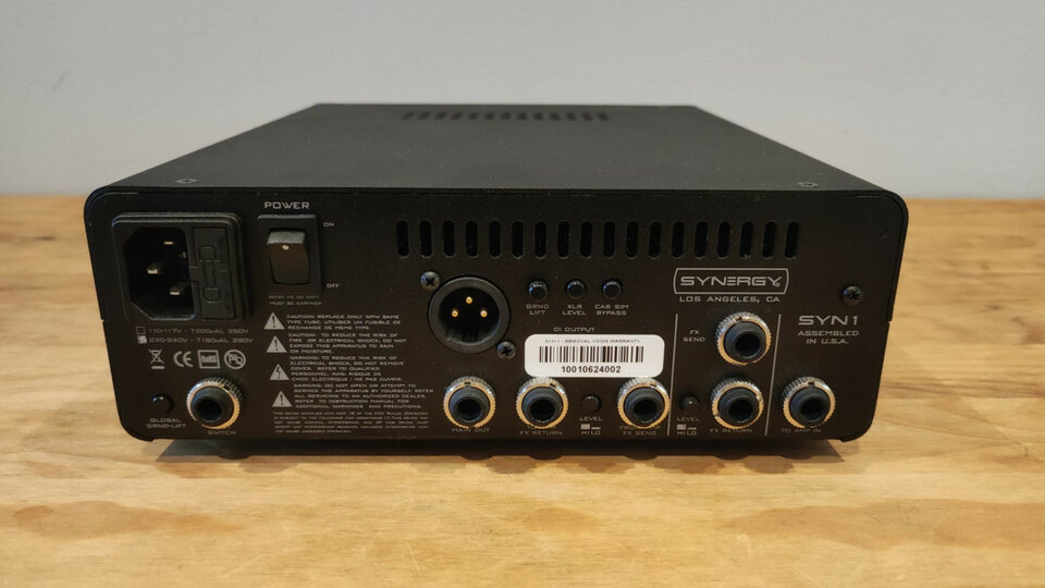 Synergy Syn-1 y/o preampificador SLO-II