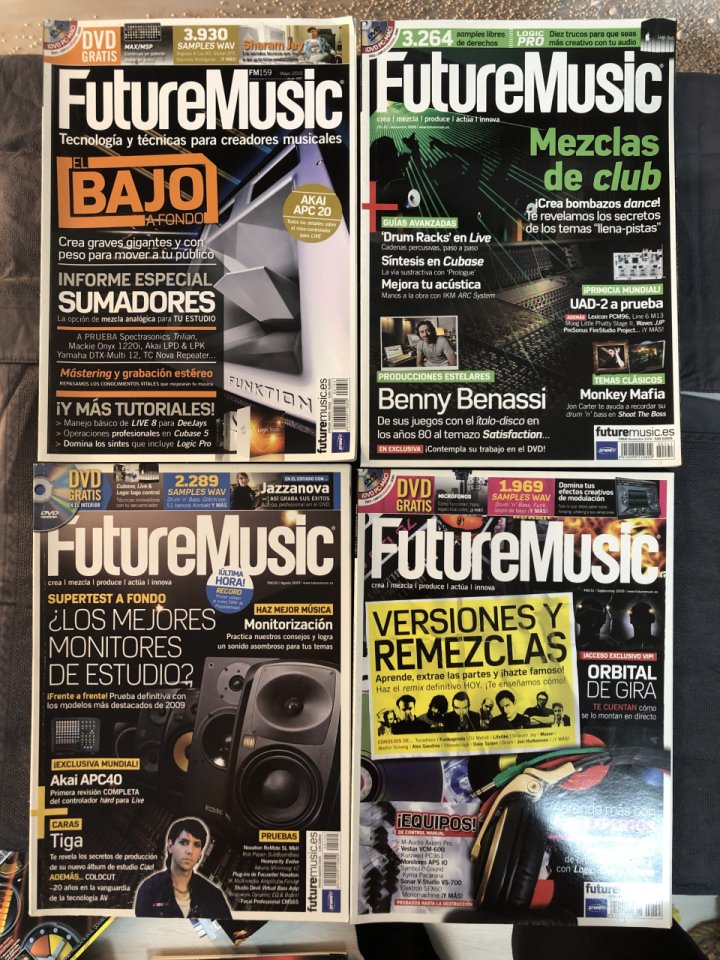 Colección revistas equipos de estudio y grabación de segunda mano · Foto 2 de 10 · Valencia · 3 €