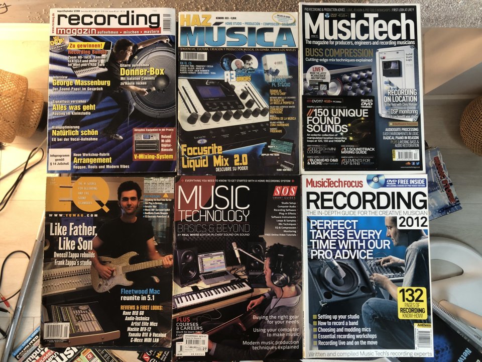 Colección revistas equipos de estudio y grabación de segunda mano · Foto 3 de 10 · Valencia · 3 €