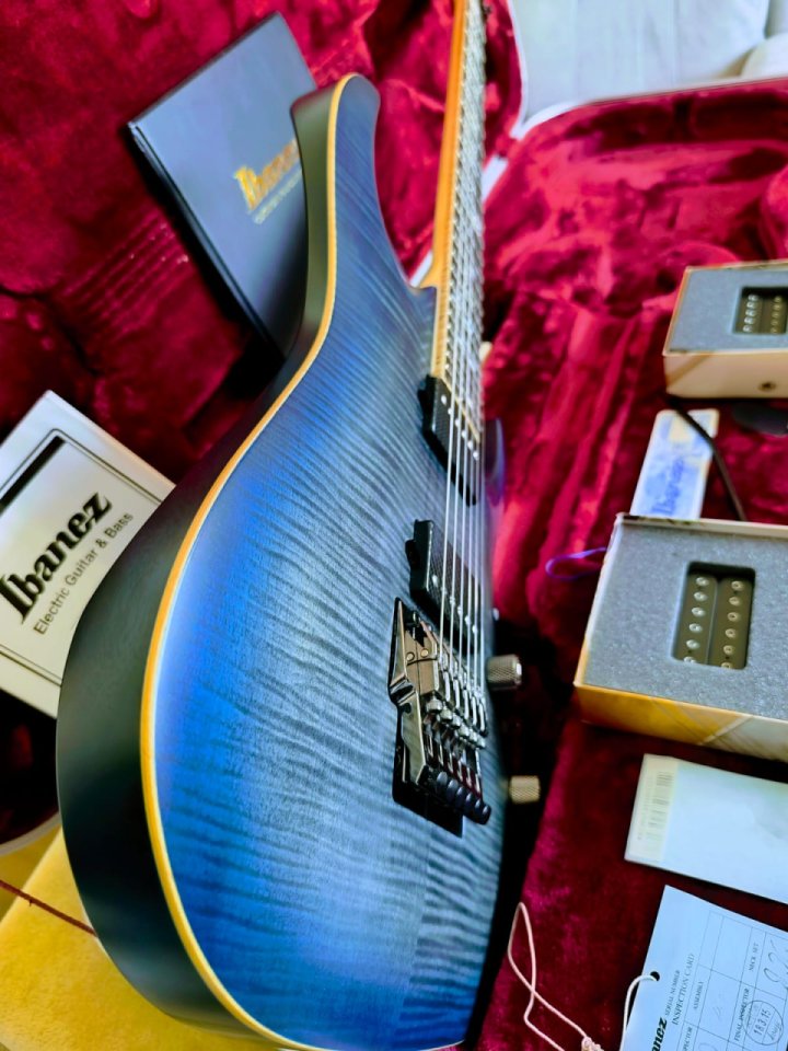 IBANEZ RGA 8420 SDF J. Custom (Bare Knuckle) de segunda mano · Foto 2 de 10 · Sevilla · 3000 €