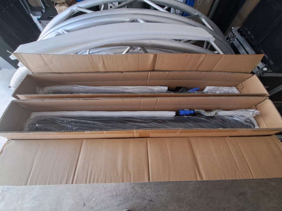 Lote De Dos Barras Laser Roja + Repuestos