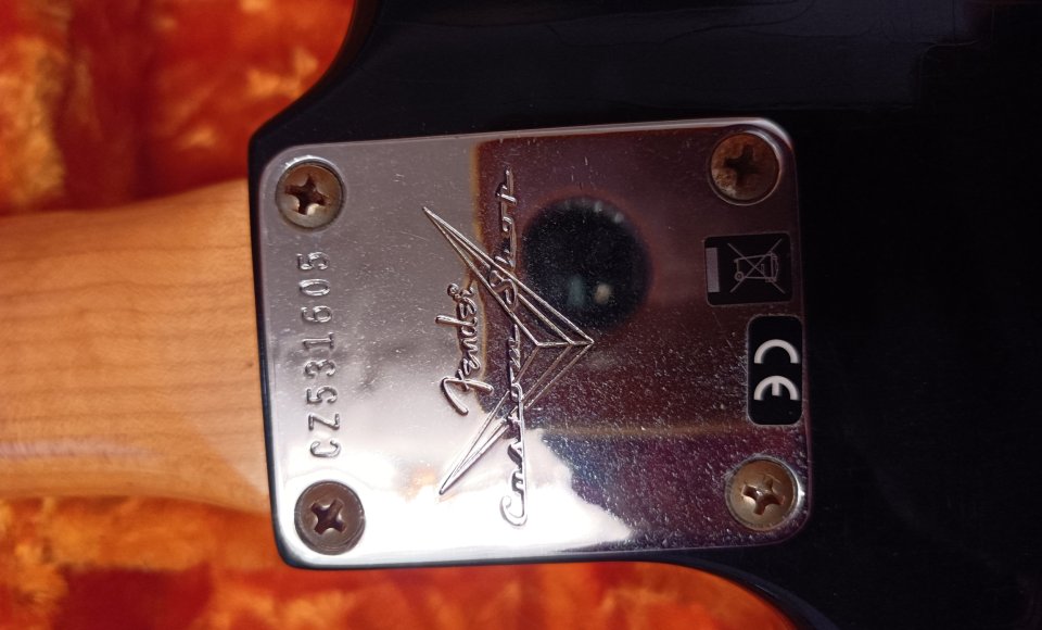 Fender Jazzmaster 1959 Journeyman Black Relic CS