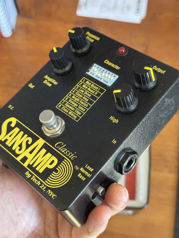 Tech21 SansAmp Classic de 1995