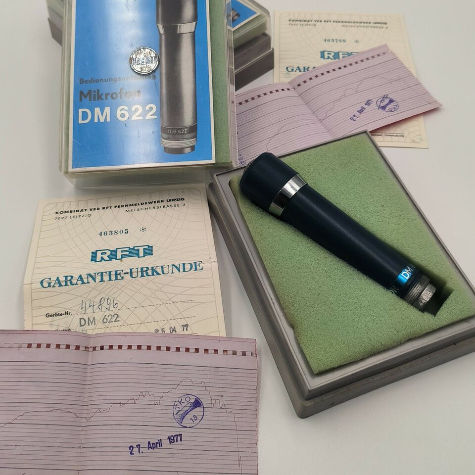 Micrófono Vintage RFT DM 622