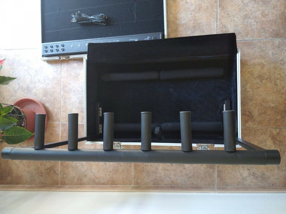 Pedalera + Soporte Pedalboard + Stand Warwick RockCase RC23140B