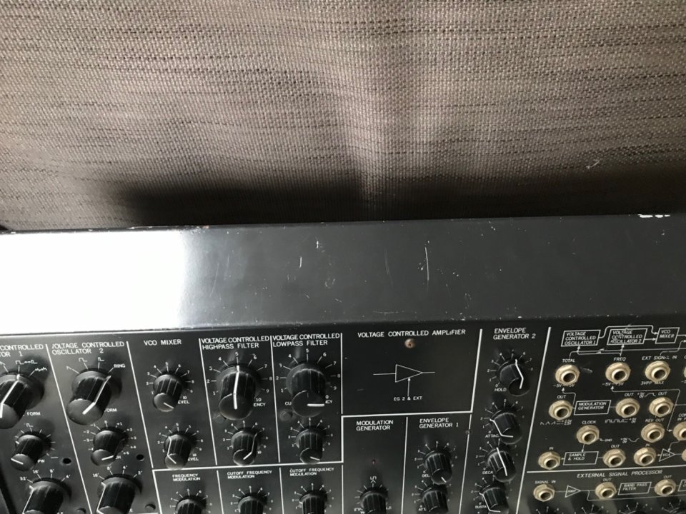 Korg MS20 original + Kenton Pro Solo MKII + cables