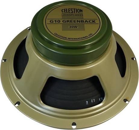 Altavoz Greenback Celestion 10” 8Ohm