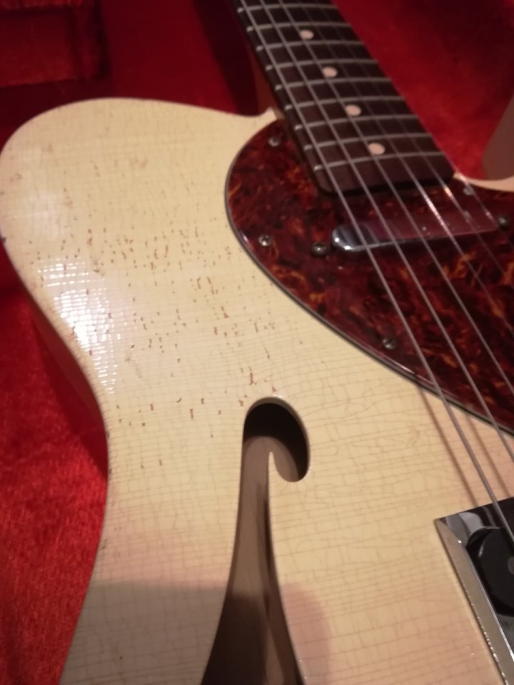 Vinetto Telecaster Thinline Artifact SC Vintage Hollow