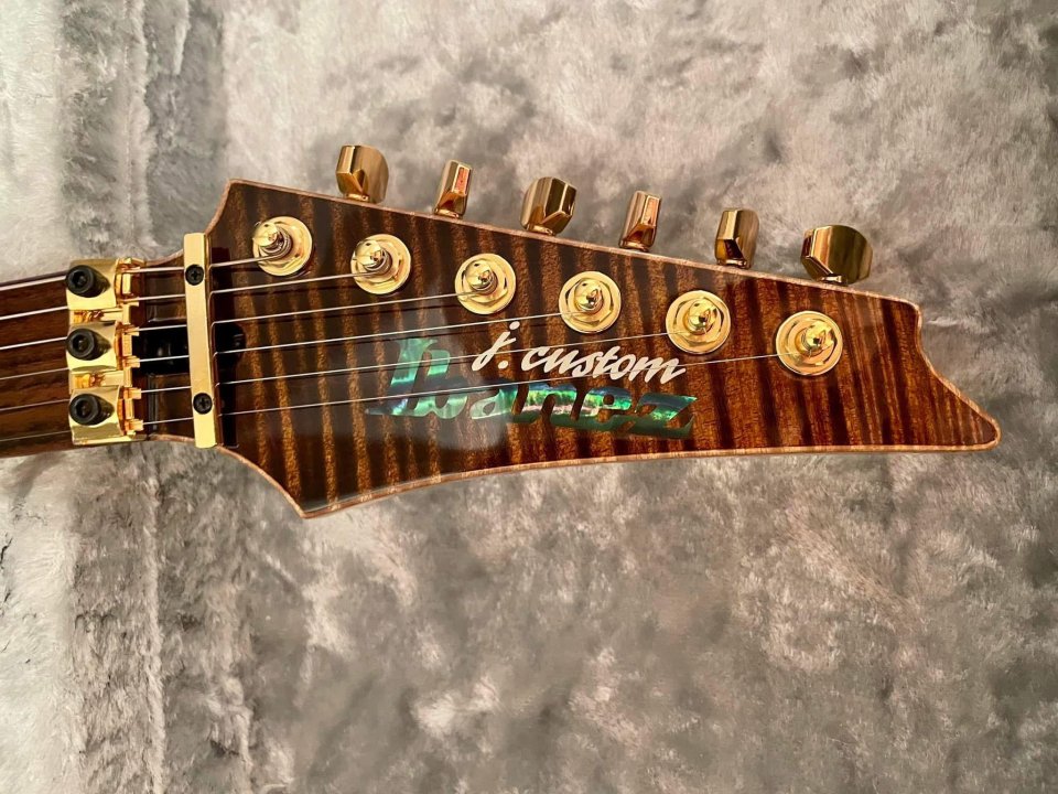 Ibanez JCRG11R-GTE J-Custom, Golden Tiger Eye, Limited Ed.