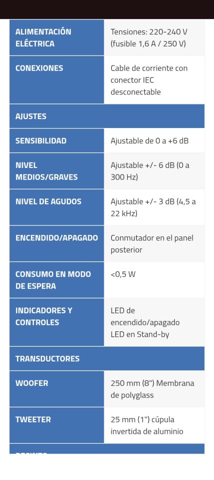 Monitores estudio Focal Alpha 8 de segunda mano · Foto 5 de 6 · León