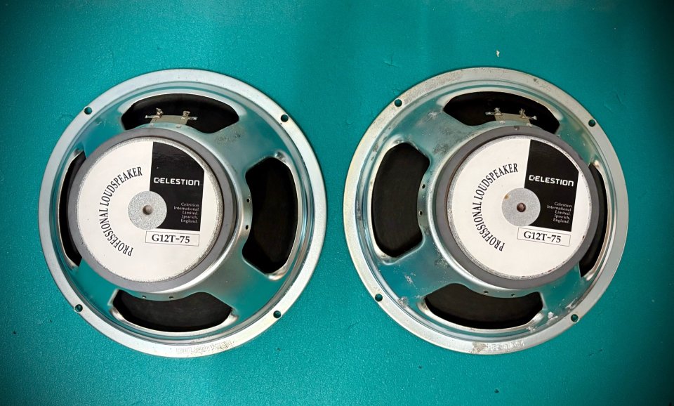 2x Celestion G12T-75 8 Ohm Altavoces de segunda mano · Foto 2 de 2 · Ciudad Real · 120 €