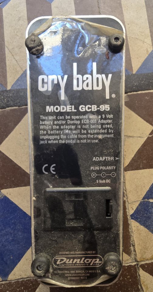 Dunlop crybaby wah 1990s de segunda mano · Foto 2 de 4 · Barcelona · 55 €