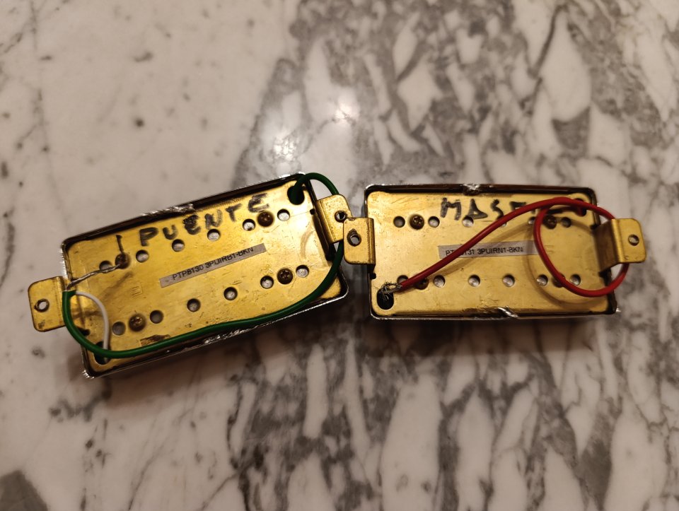 VENDO/CAMBIO Pastillas Ibanez Archtop Vintage 90s