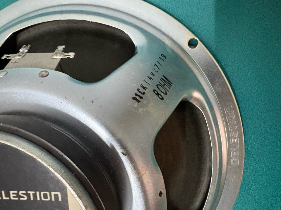 2x Celestion G12F-60 8 Ohm Altavoces UK de segunda mano · Foto 2 de 5 · Ciudad Real · 100 €