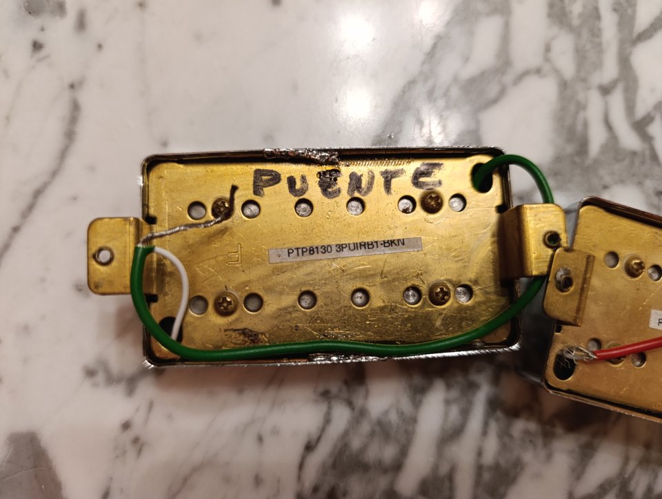 VENDO/CAMBIO Pastillas Ibanez Archtop Vintage 90s