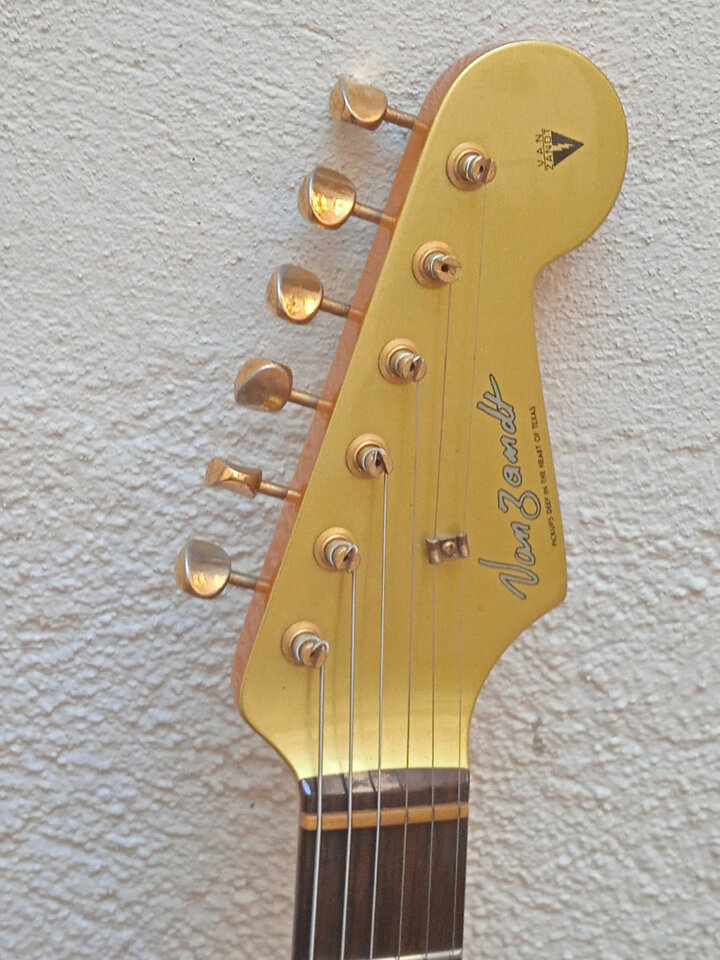 Circuitería Van Zandt Stratocaster made in Japan