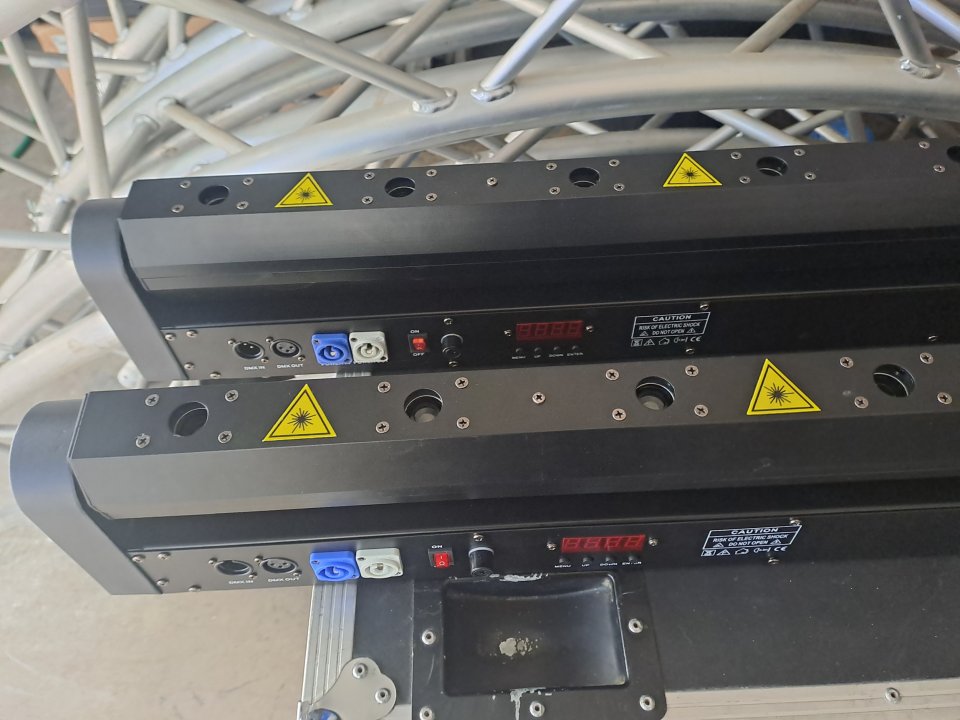 Lote De Dos Barras Laser Roja + Repuestos