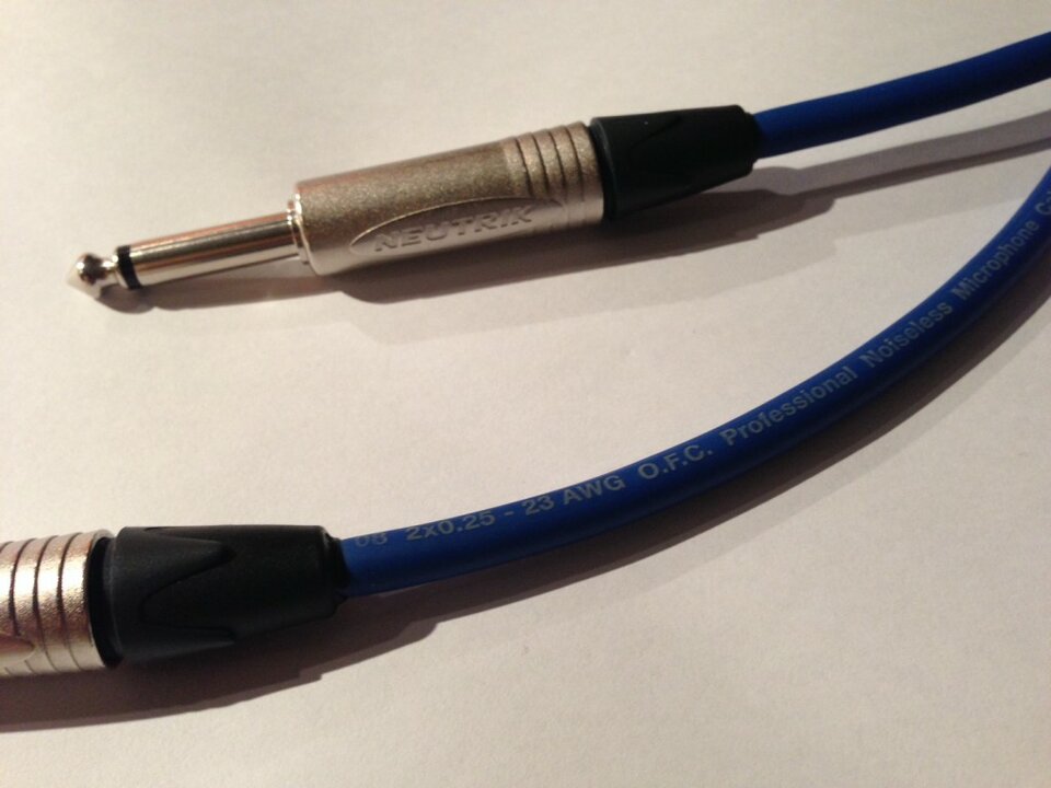Fabrico cables de guitarra, carga o microfono "A MEDIDA" de alta calidad / NOVEDAD también Mogami
