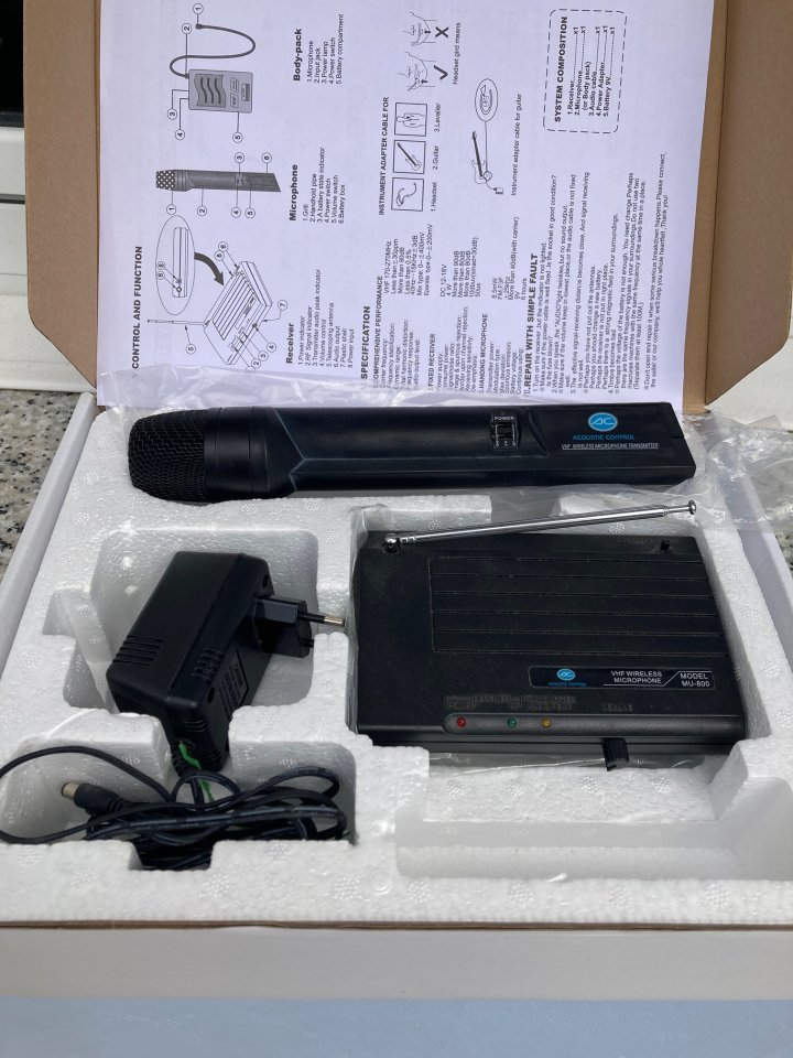 Acoustic Control MU-800 HAND de segunda mano · Foto 1 de 3 · Cantabria · 40 €