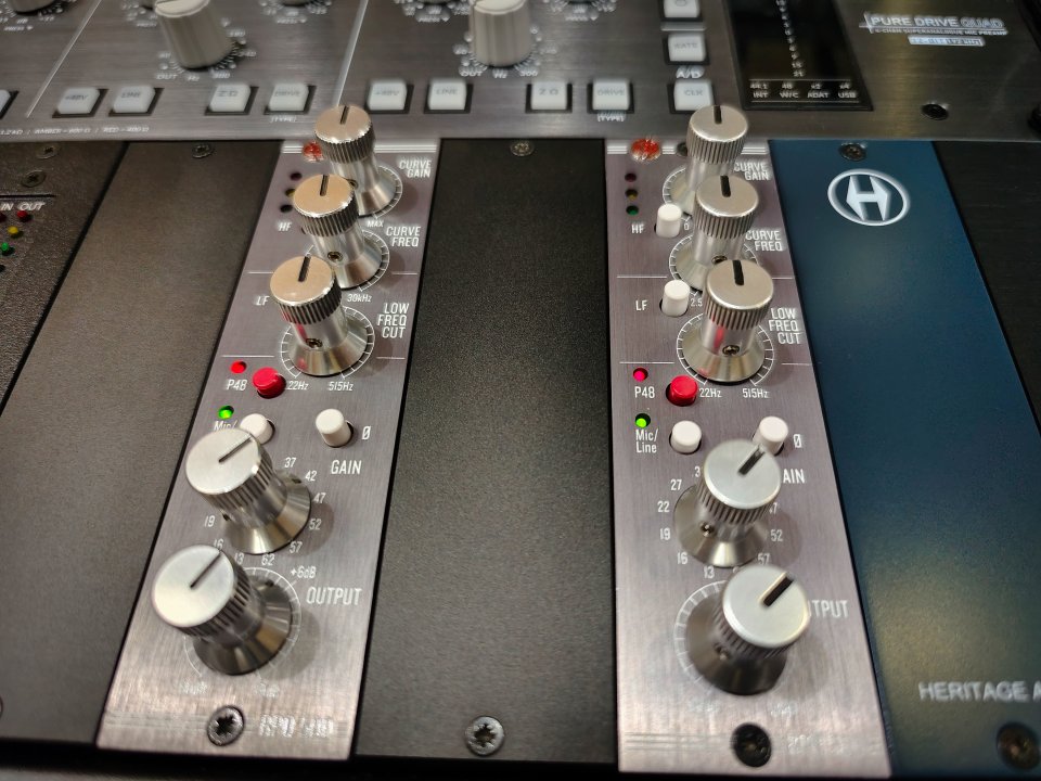 Previos de micro AEA y rack serie 500.