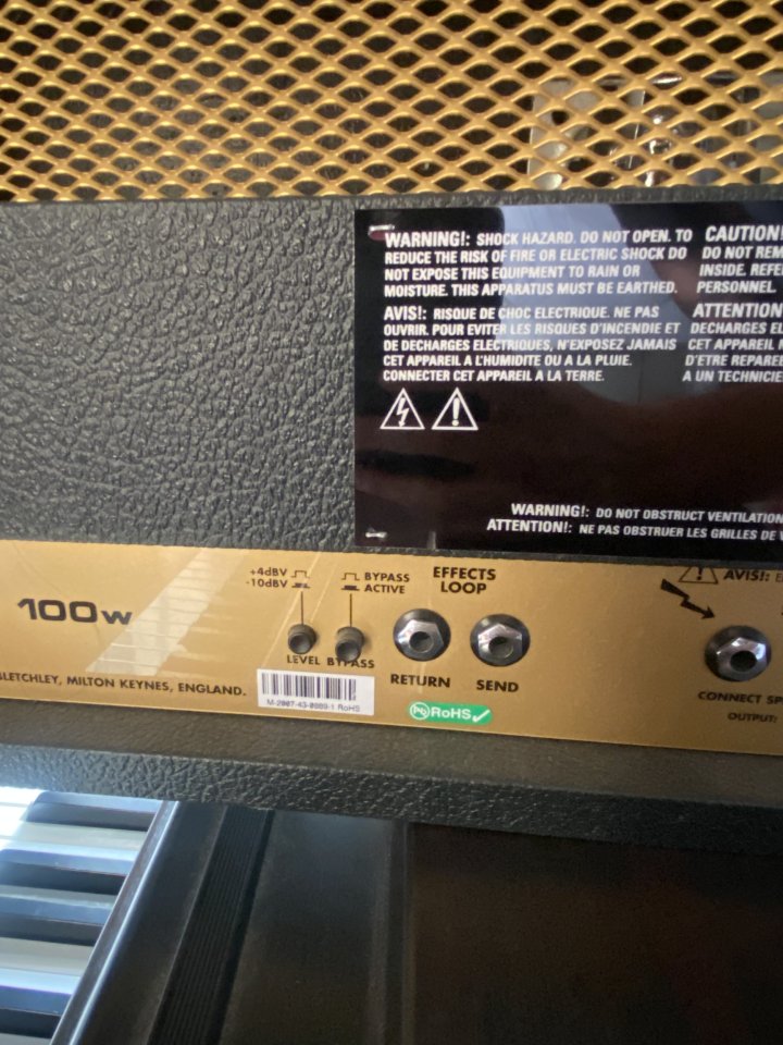 Marshall Super Lead MKII 100w