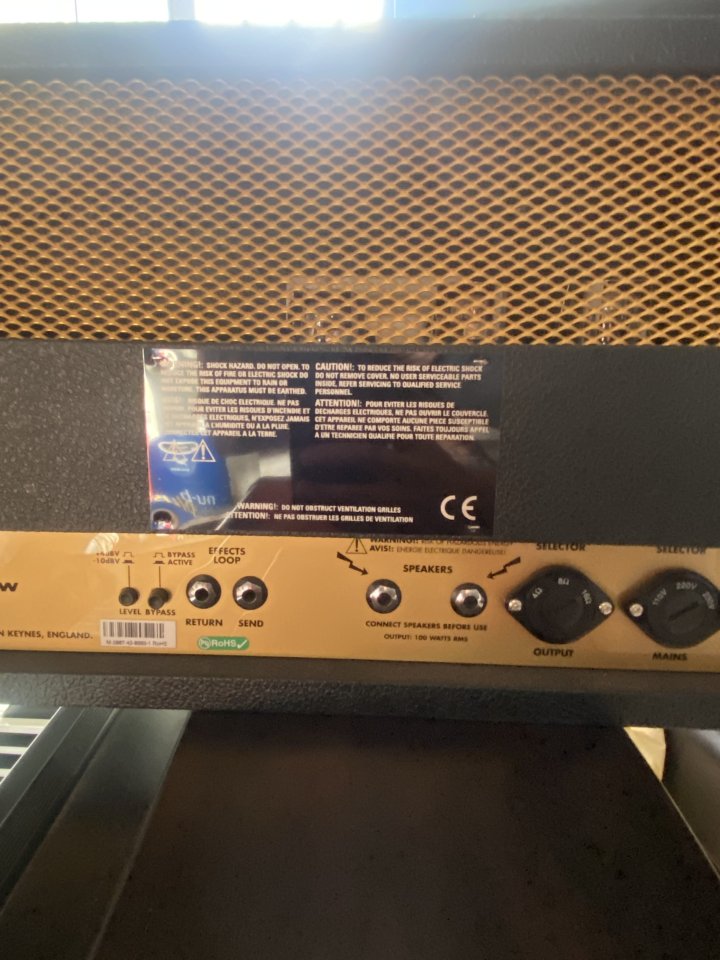 Marshall Super Lead MKII 100w