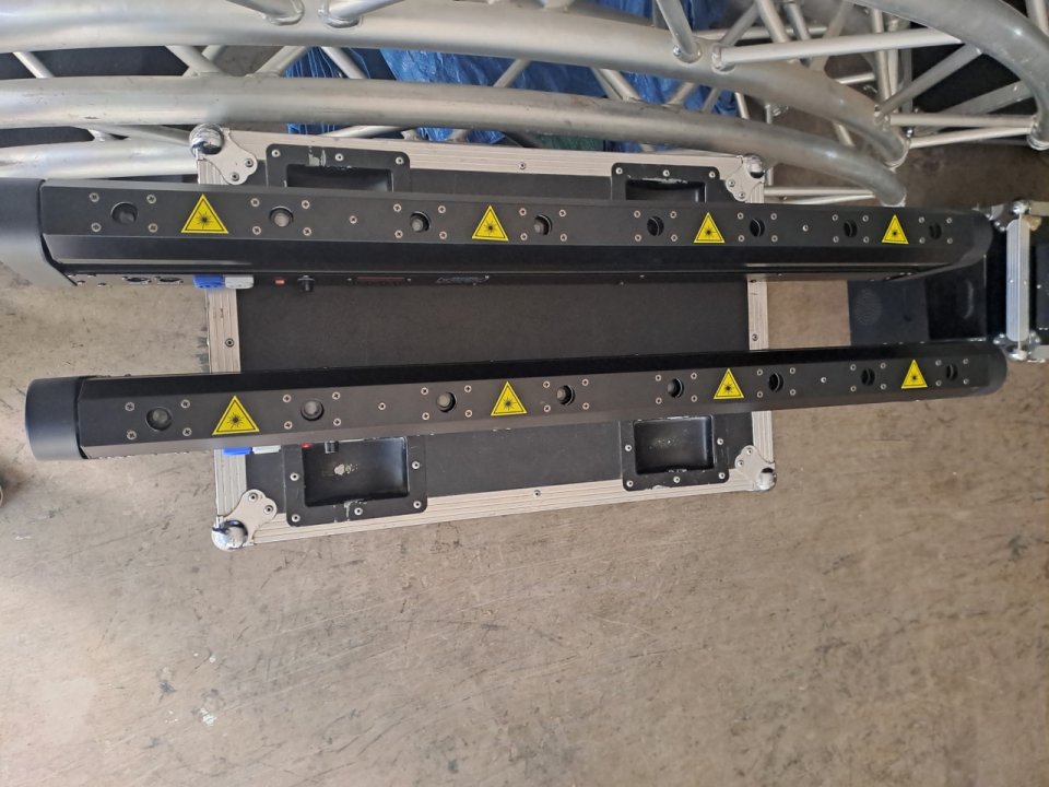 Lote De Dos Barras Laser Roja + Repuestos