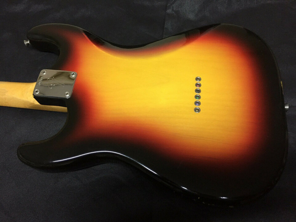 Últimos dos días Fender Stratocaster Original 1966 Sunburst Hardtail