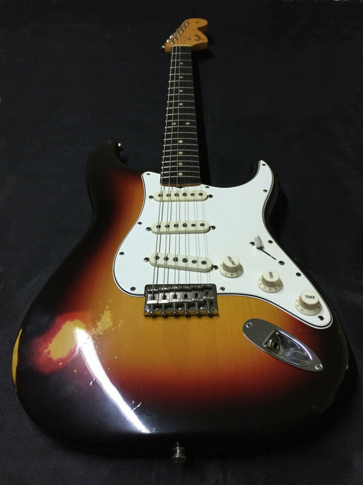 Últimos dos días Fender Stratocaster Original 1966 Sunburst Hardtail