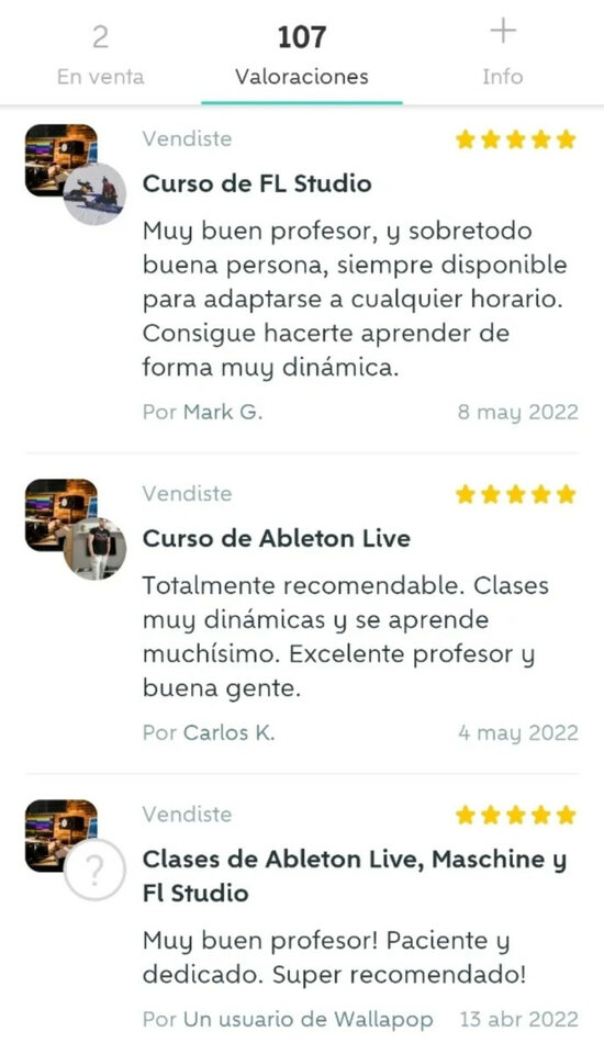 Curso Particular de Post Producción Musical Mix y Master