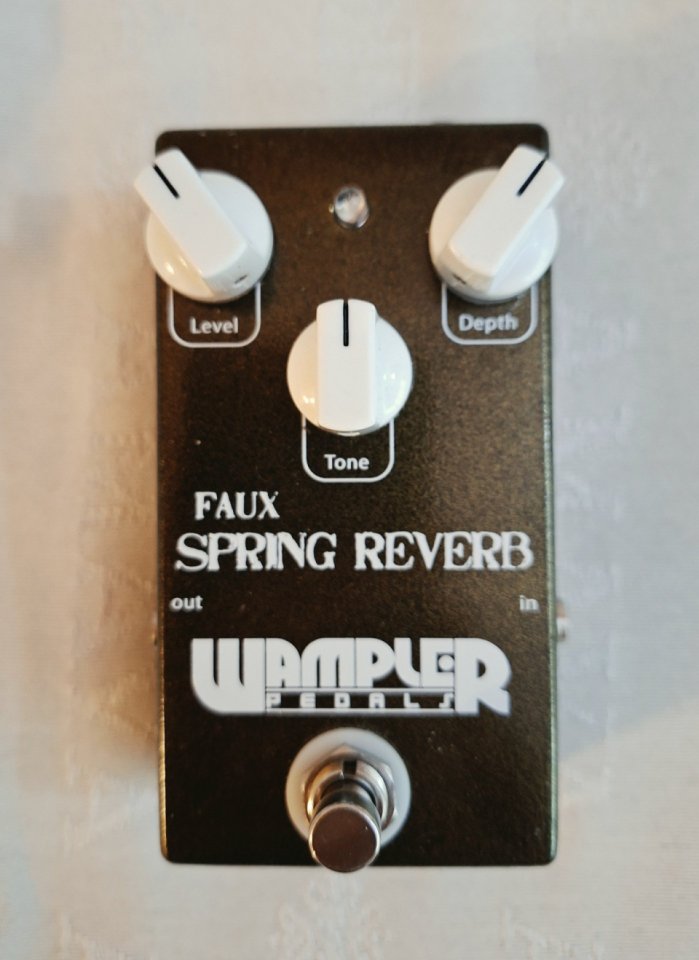 Pedal Faux Spring Reverb Wampler de segunda mano · Foto 5 de 5 · Madrid · 95 €
