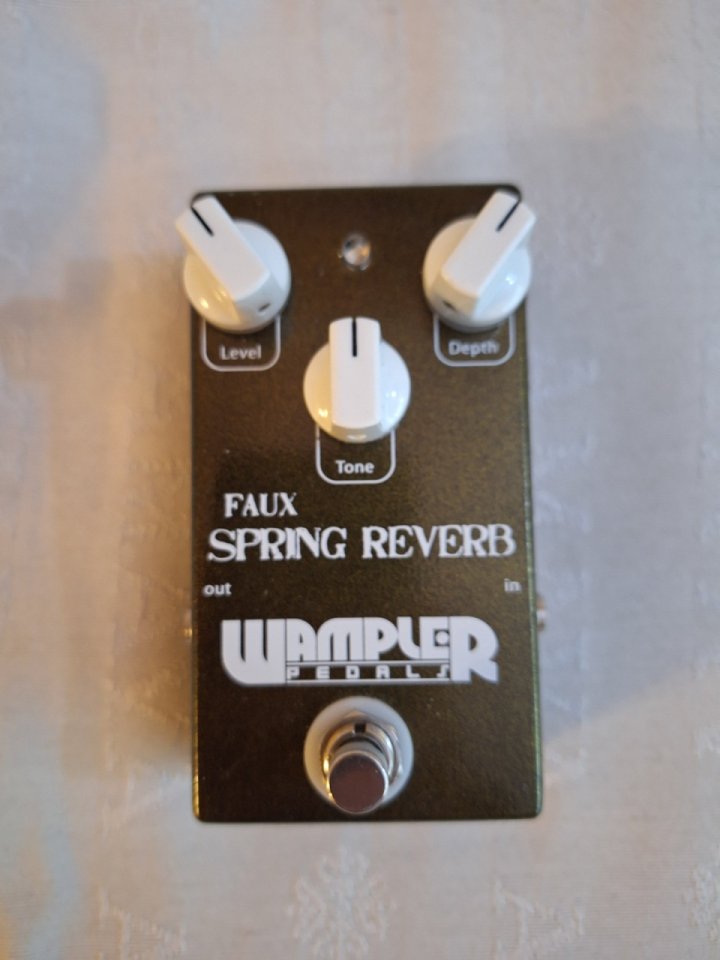 Pedal Faux Spring Reverb Wampler de segunda mano · Foto 4 de 5 · Madrid · 95 €
