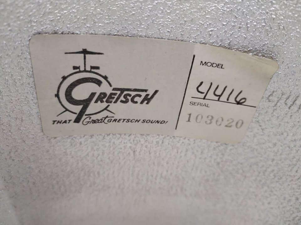 Gretsch 70s Stop Sign 20"12"13"14"