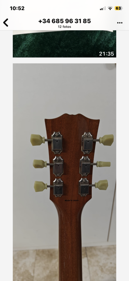 Vendo : Tokai ues 178 vnt impecable de segunda mano · Foto 8 de 9 · León · 1750 €