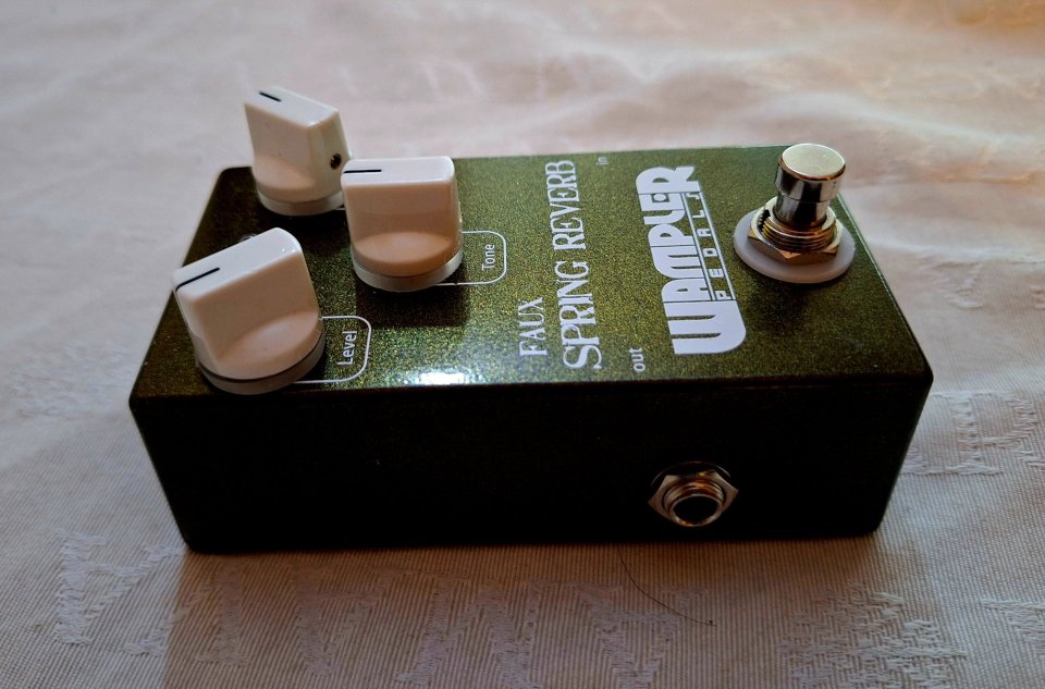 Pedal Faux Spring Reverb Wampler de segunda mano · Foto 1 de 5 · Madrid · 95 €