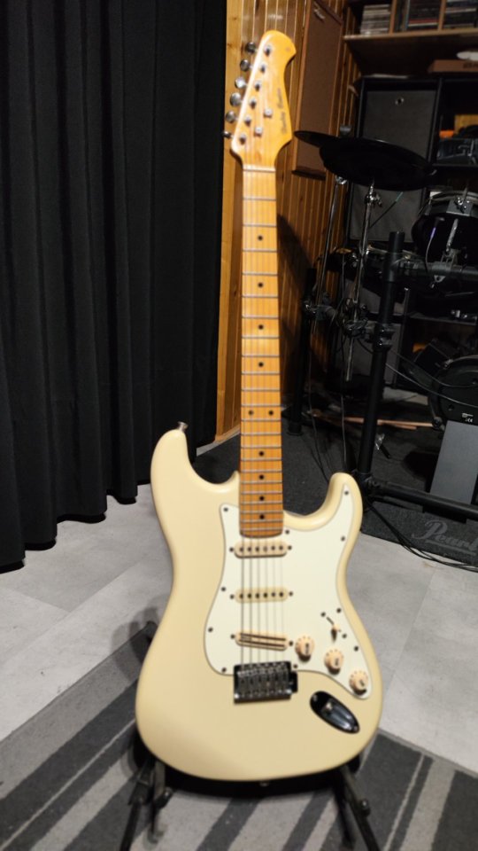 (O cambio) Harley Benton tipo Strato con Pastillas DiMarzio y Fender (incluye funda)