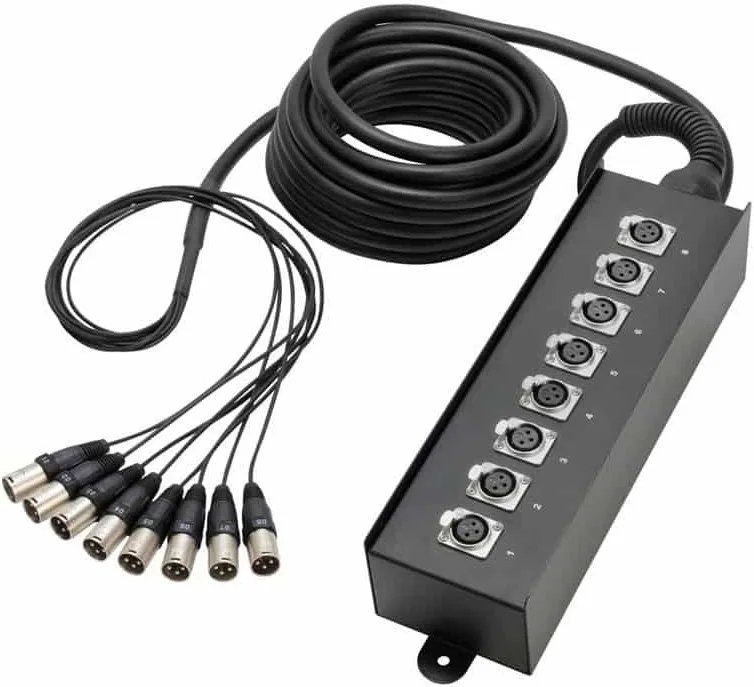 Cableado XLR a cajetin de 8 canales de segunda mano · Bizkaia · 100 €
