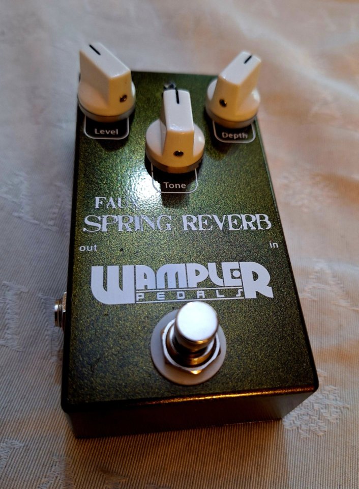 Pedal Faux Spring Reverb Wampler de segunda mano · Foto 2 de 5 · Madrid · 95 €