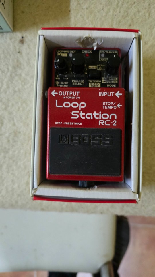 Pedal boss loop station RC2 de segunda mano · Bizkaia · 75 €