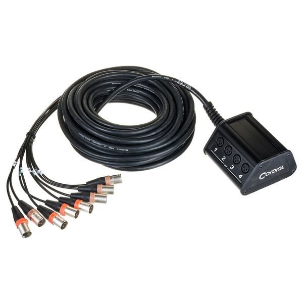 Cajetin de 6 canales a XLR de 6 mtrs de segunda mano · Bizkaia · 75 €