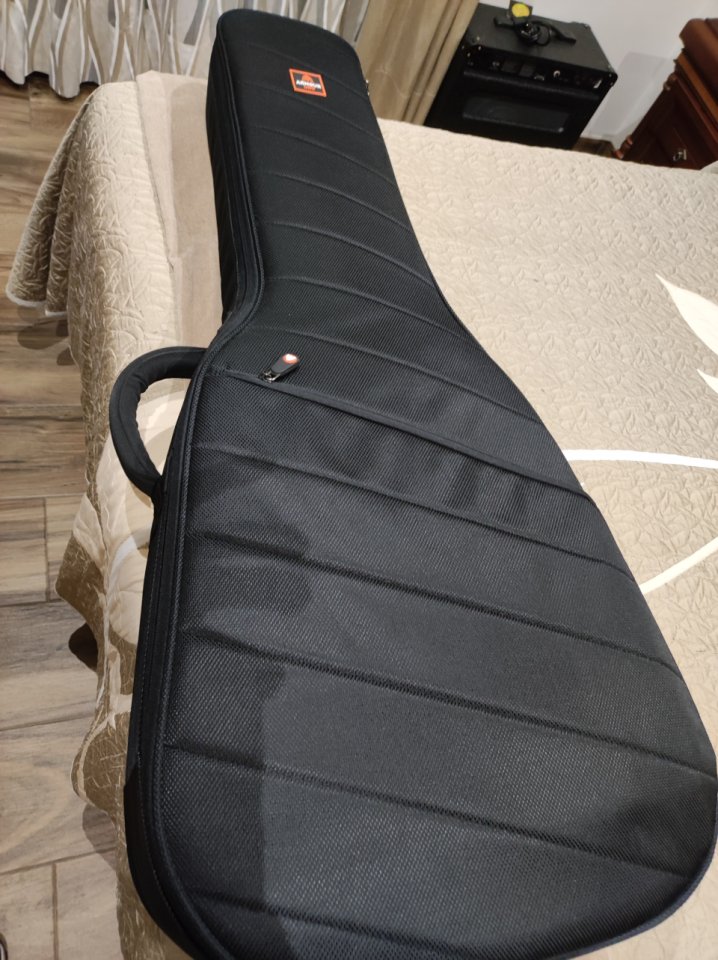 Guitarra acústica Lag con amplificador Boss