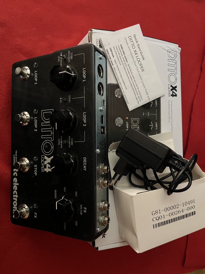 DITTO X4 Looper pedal TC Electronic de segunda mano · Foto 1 de 4 · Madrid · 110 €