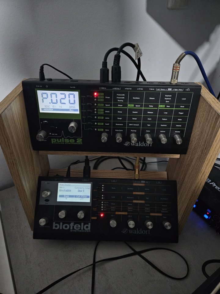 Waldorf Blofeld + Pulse 2.