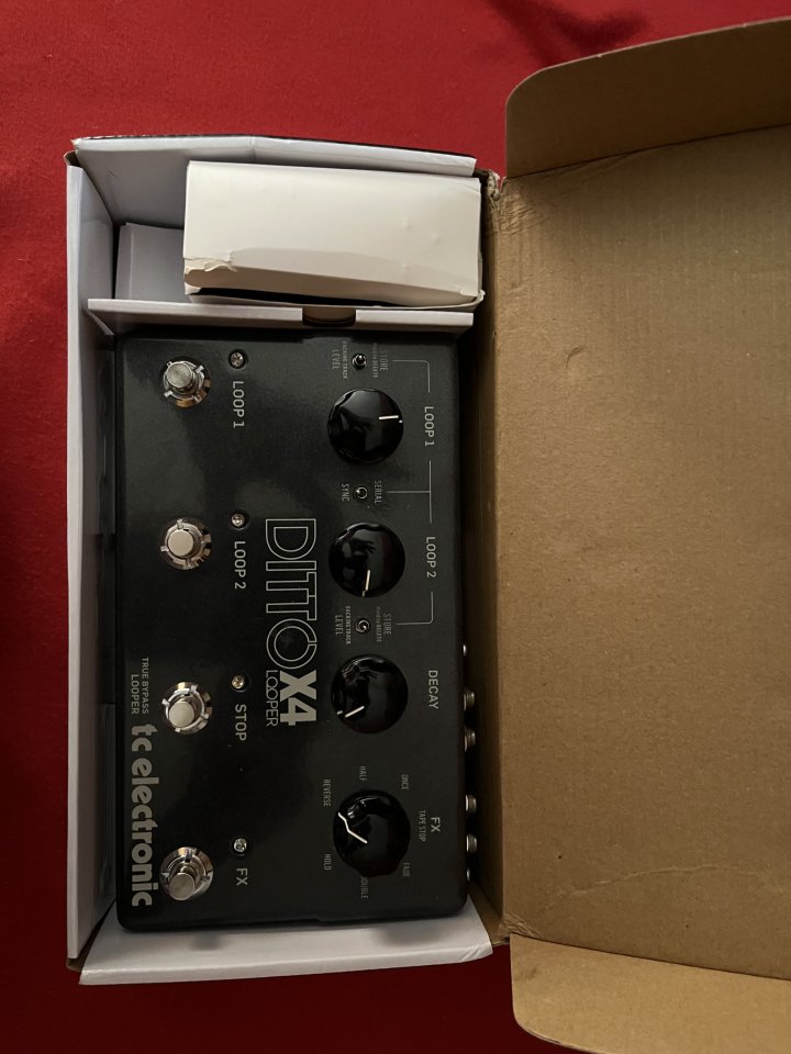 DITTO X4 Looper pedal TC Electronic de segunda mano · Foto 2 de 4 · Madrid · 110 €