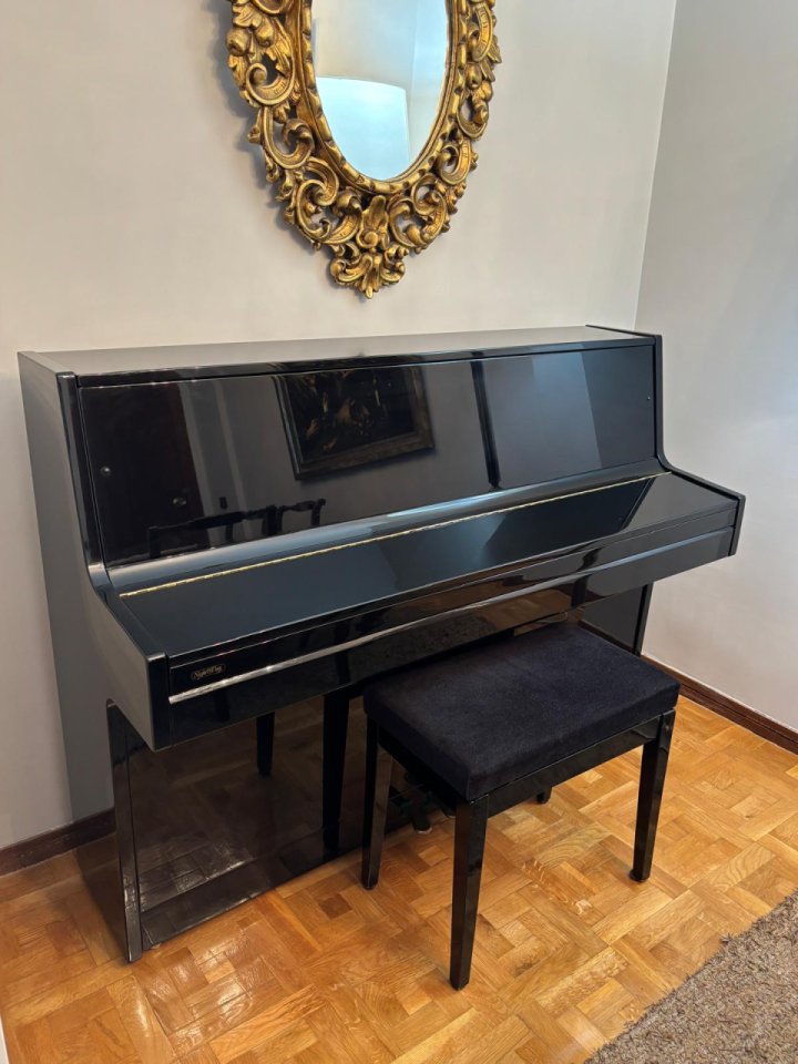 Piano Vertical Furstein TP 105 (Farfisa) con Sistema Silent "Night & Day" de segunda mano · Foto 1 de 7 · Madrid · 2500 €