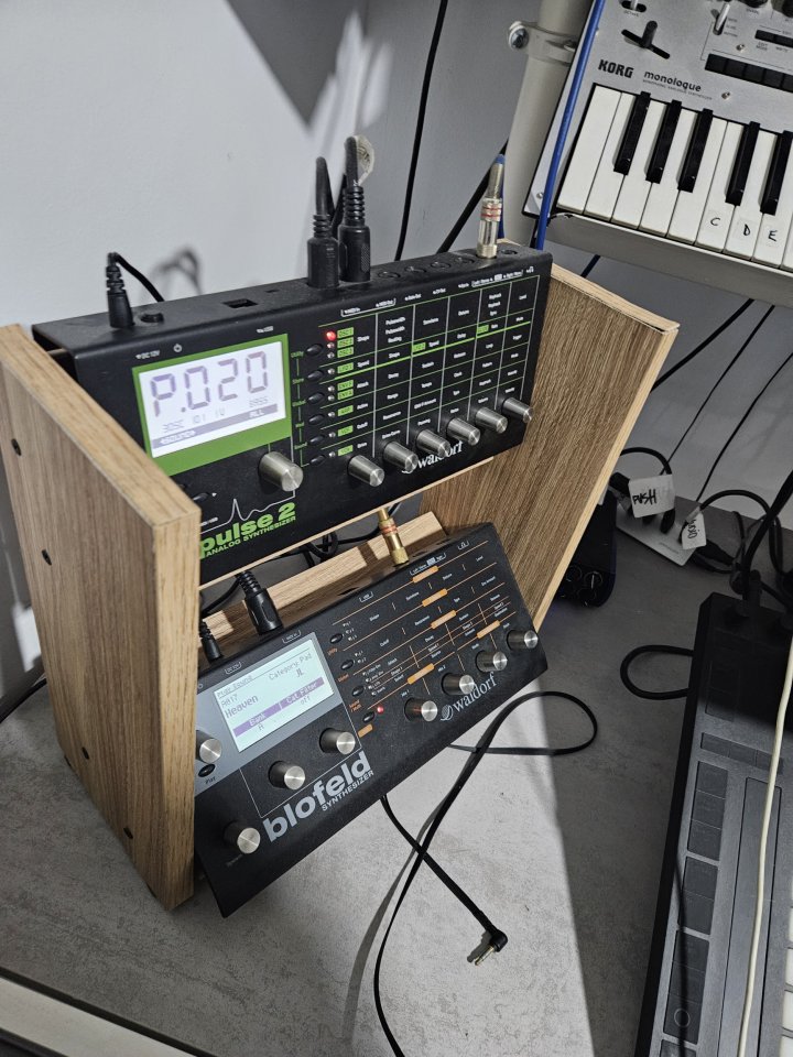 Waldorf Blofeld + Pulse 2.