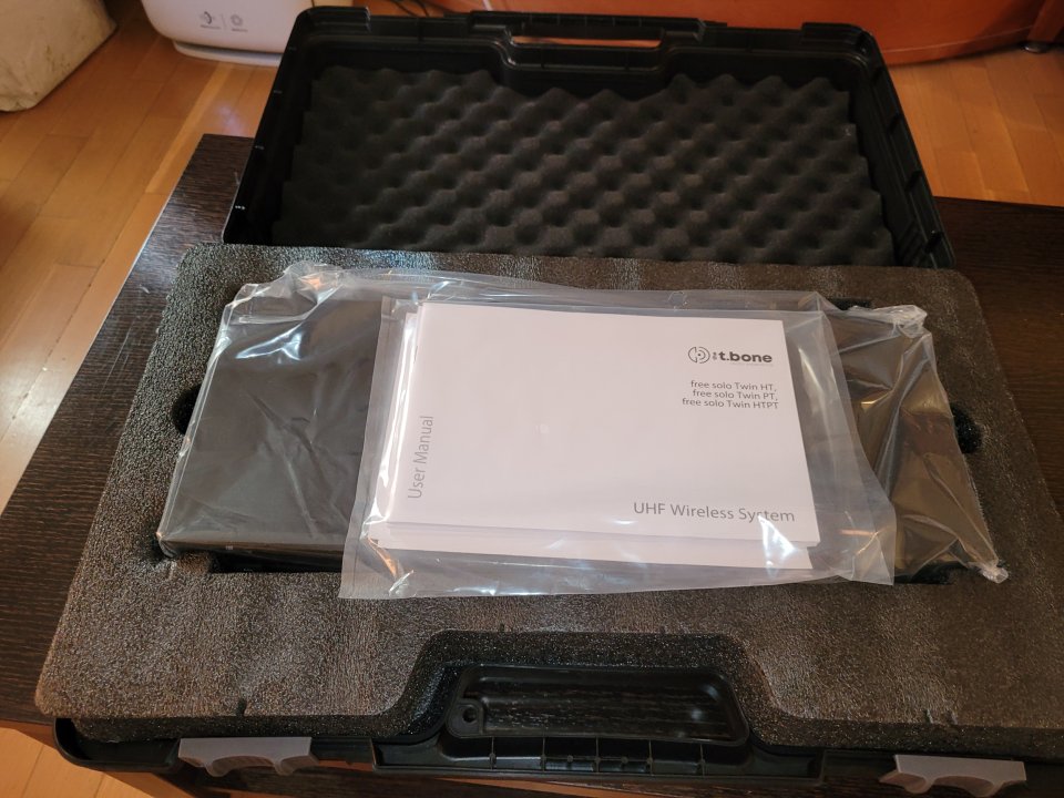 Sistema de Microfonia inalámbrica t.bone free 823Mzh de segunda mano · Foto 2 de 6 · Madrid · 315 €