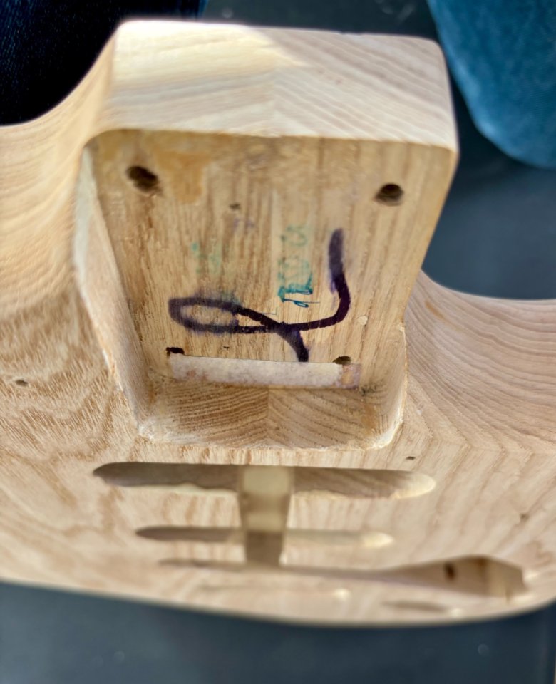 Cuerpo Stratocaster de Fresno (Ash) >> envío incluído