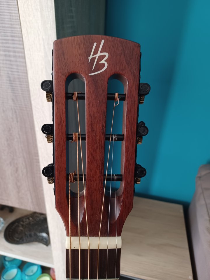 Harley Benton CLP-15E Custom Line Koa Parlor
